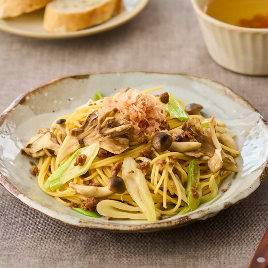 和風そぼろきのこパスタ