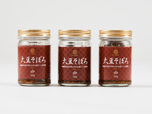 大豆そぼろ 100g×3本