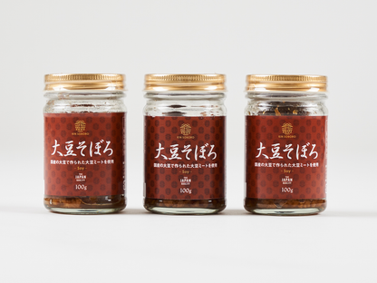 大豆そぼろ 100g×3本