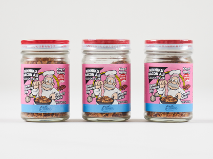 にんにくベーコン味 70g×3本（瓶入り）