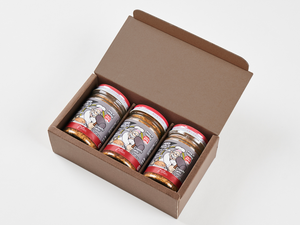 フライドガーリックあら挽き 65g×3本（瓶入り）