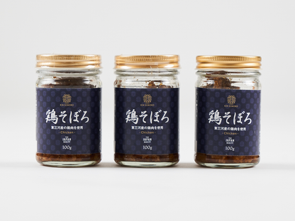 鶏そぼろ 100g×3本